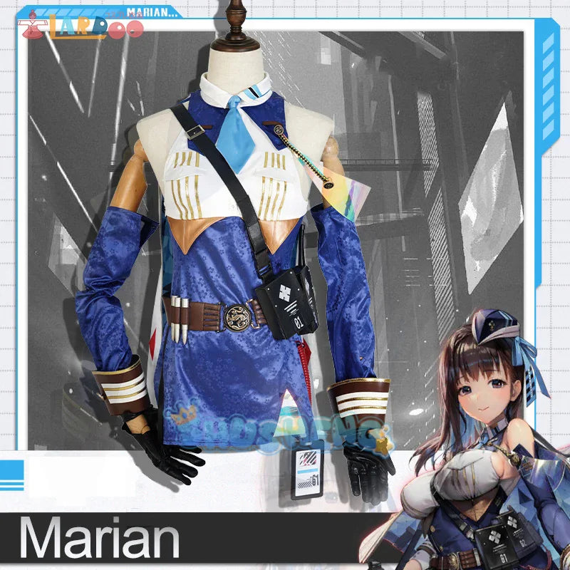 Marian Cosplay Nikke Die Siegesgöttin Cosplay-Kostüm Spiel Sexy Anzug für Frauen Maryann