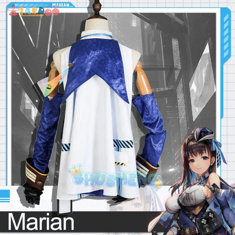 Marian Cosplay Nikke Die Siegesgöttin Cosplay-Kostüm Spiel Sexy Anzug für Frauen Maryann