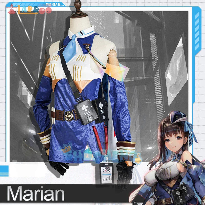 Marian Cosplay Nikke Die Siegesgöttin Cosplay-Kostüm Spiel Sexy Anzug für Frauen Maryann