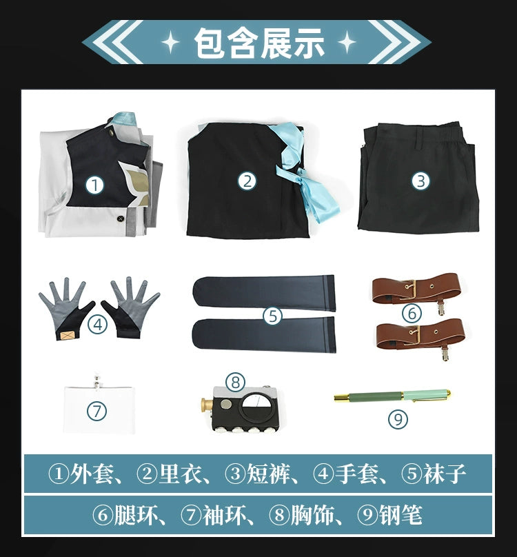 Reverse:1999 X Cosplay Costume Cosplay Costume Cos Game Anime Party Uniform Hallowen Play Role Clothes Clothing