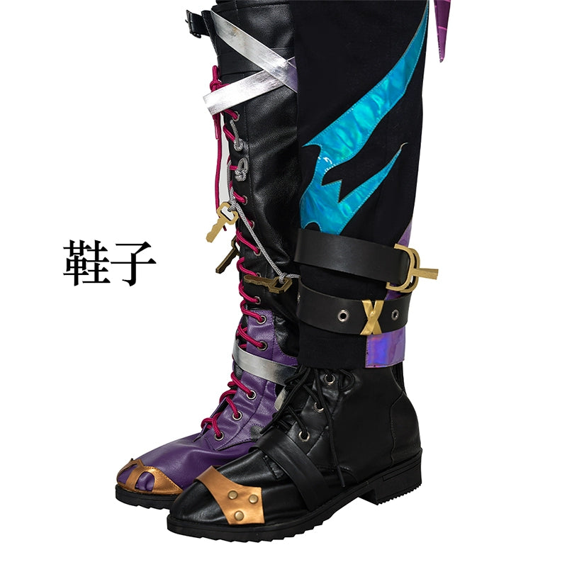 Jinx Hoodie Cosplay Costume Anime Arcane Women LOL Arcane Jinx Cosplay Hoodie Costume Plus Size