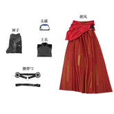 Movie Billy Kaplan Cosplay Agatha Cos All Along Costume Shoes Cloak hair accessories belts men fantasy Halloween party uniform