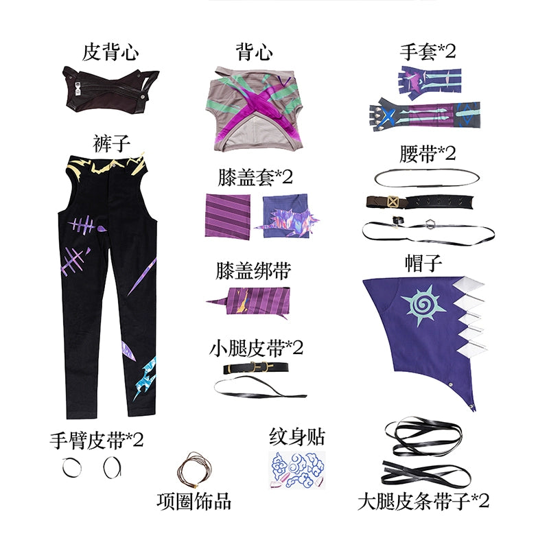 Jinx Hoodie Cosplay Costume Anime Arcane Women LOL Arcane Jinx Cosplay Hoodie Costume Plus Size