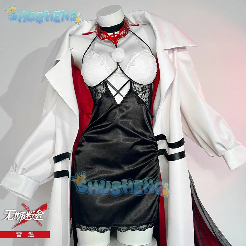 Path to Nowhere Cos Eleven Cosplay Vollständiger Satz Anime-Spielkostüme für Frauen Halloween-Party