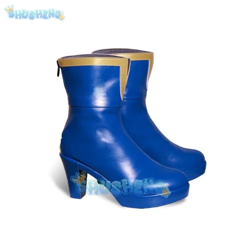 Puella Magi Madoka Magica cos Miki Sayaka Cosplay Anime Charakter Requisiten Schuhe
