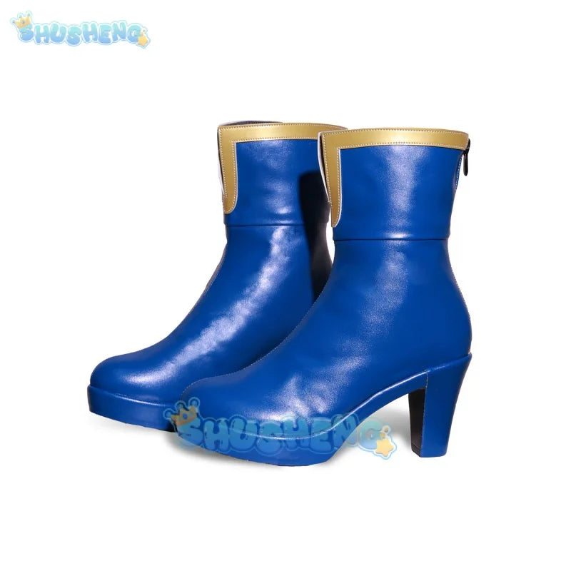 Puella Magi Madoka Magica cos Miki Sayaka Cosplay Anime Charakter Requisiten Schuhe