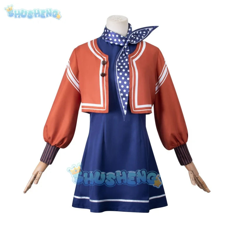 Rückseite: 1999 Cos Regulus Cosplay-Spielkostümset