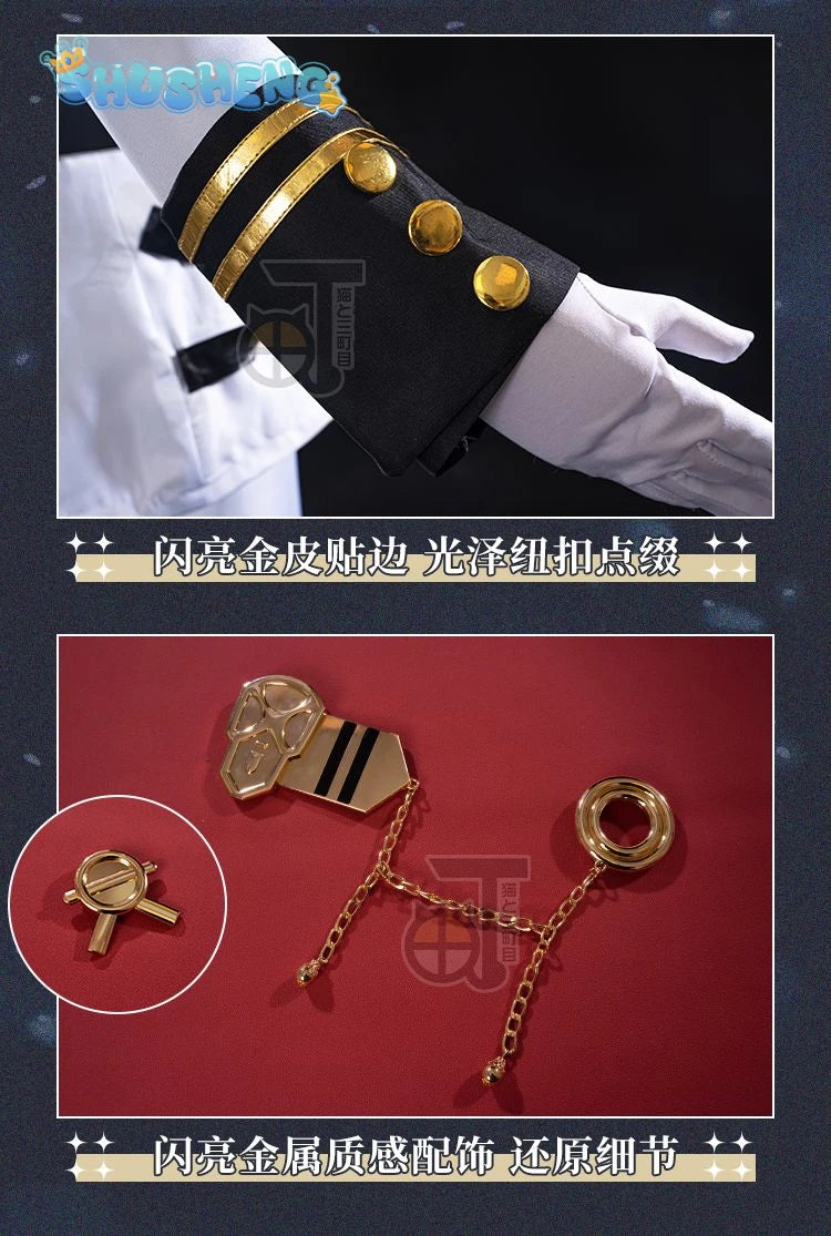 Seraph of the end Mikaela Hyakuya Yuichiro Hyakuya Cospaly Top and cloak pants accessories Spot Halloween costume costumes