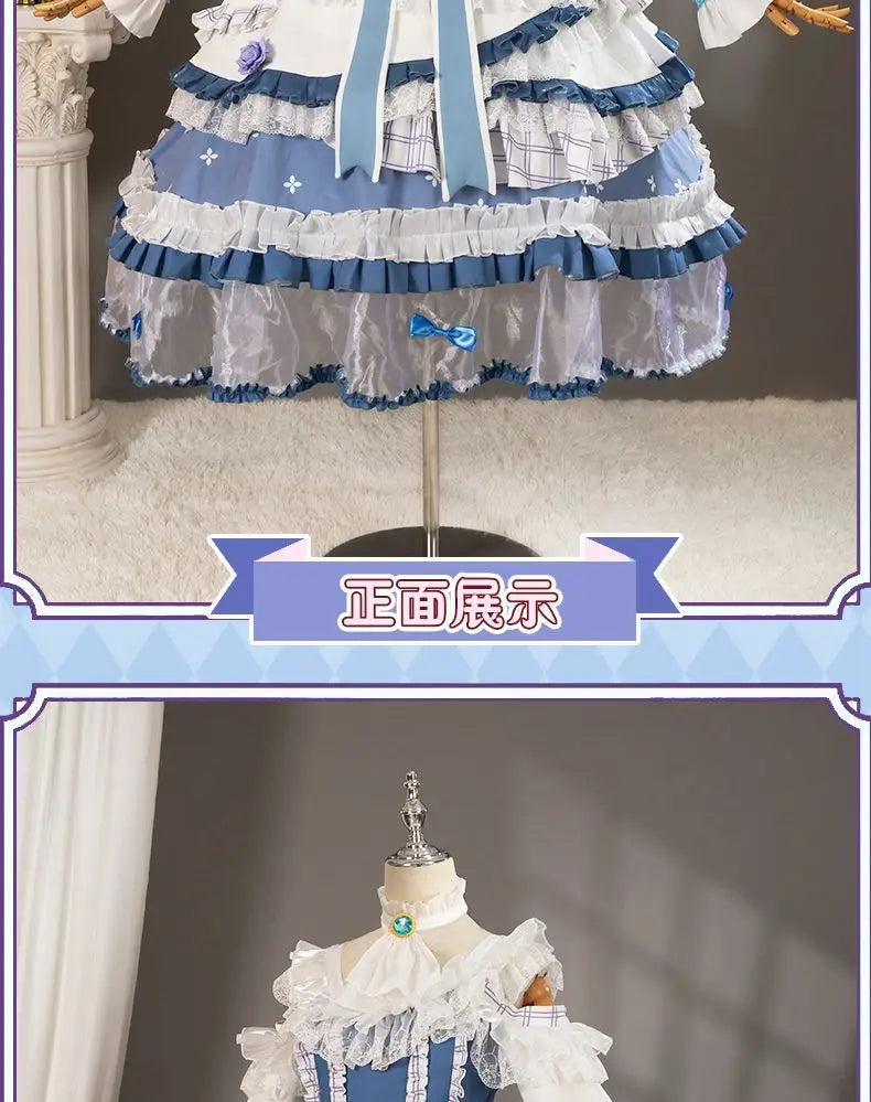 Emma Woods Lisa Beck Anime Game Identity V Cosplay Costume Gardener Clothes Wig Cosplay Lolita Style Woman Large size S-XXL