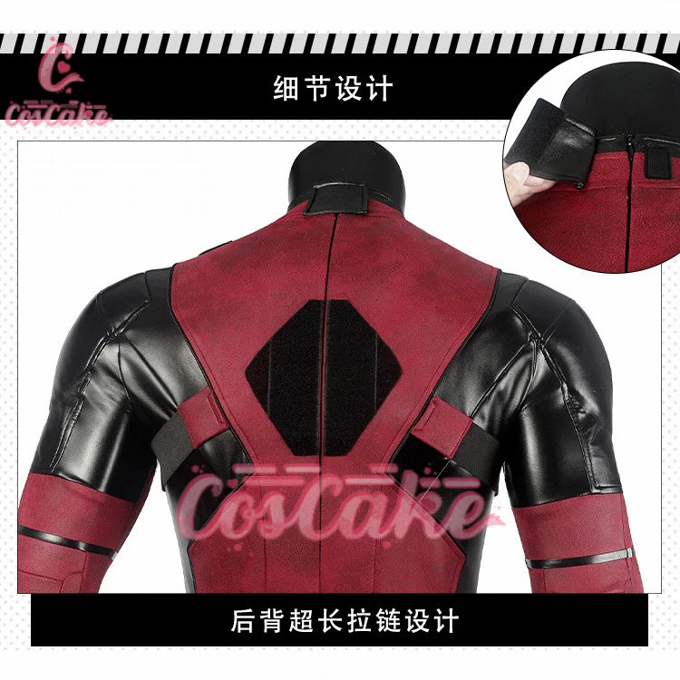 Deadpool 2 Cosplay Cosutme Wade Winston Wilson Cosplay Costume Woman Movie Anti-hero Suit Halloween