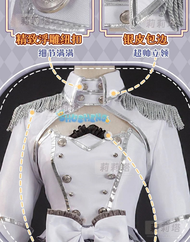 Anime DATE A LIVE Tokisaki Kurumi Cosplay Costume Wig Fancy Lolita Princess Dress Women Halloween Party Outfit S-XXL