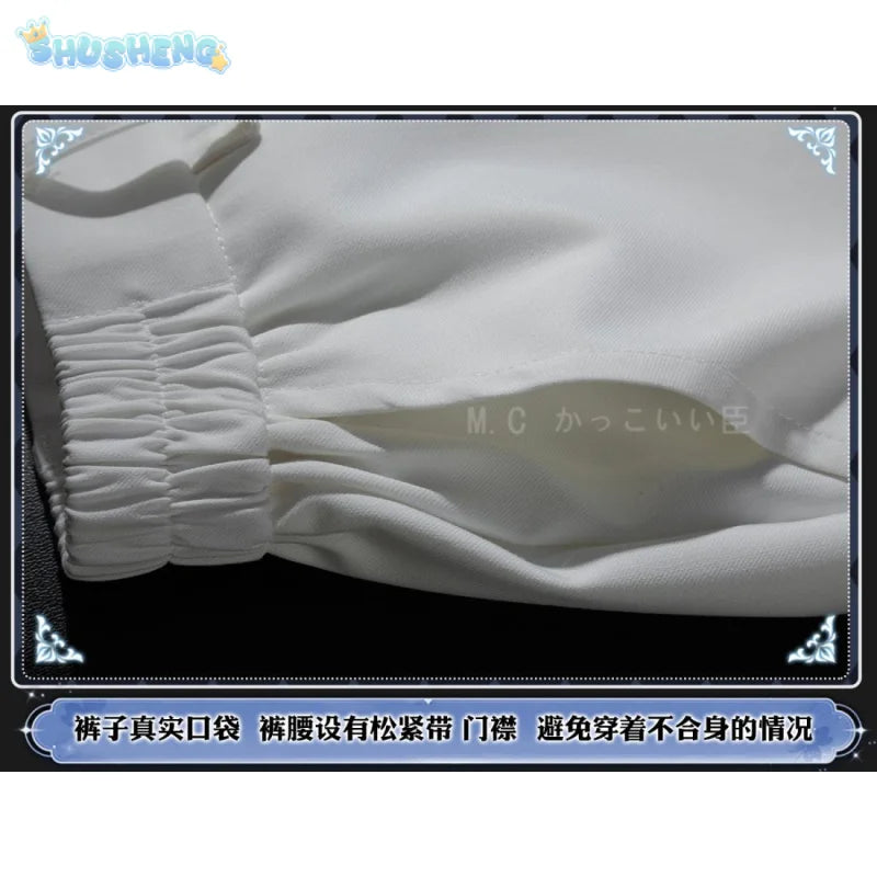 Game Love and Deepspace Xavier Seiya cosplay costume cos jacket Cosplay Wig Halloween party suit uniform for men and women