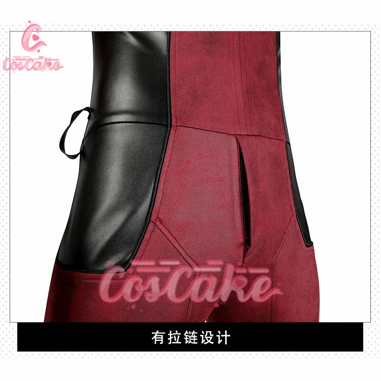 Deadpool Cosplay Cosutme Wade Winston Wilson Cosplay Costume Woman Movie Anti-hero Suit Halloween