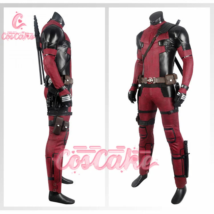Deadpool 2 Cosplay Cosutme Wade Winston Wilson Cosplay Costume Woman Movie Anti-hero Suit Halloween