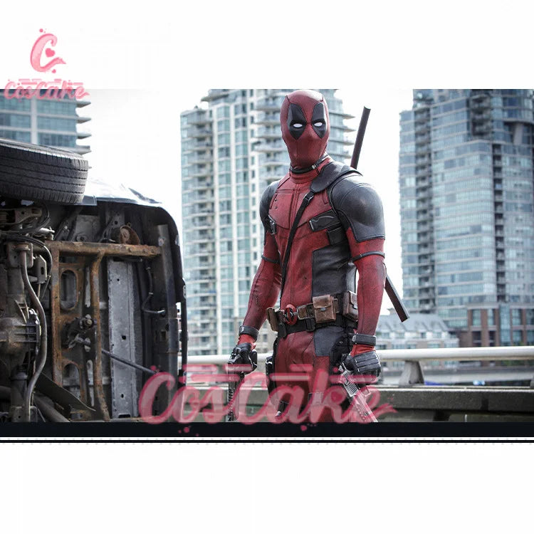 Deadpool Cosplay Cosutme Wade Winston Wilson Cosplay Costume Woman Movie Anti-hero Suit Halloween