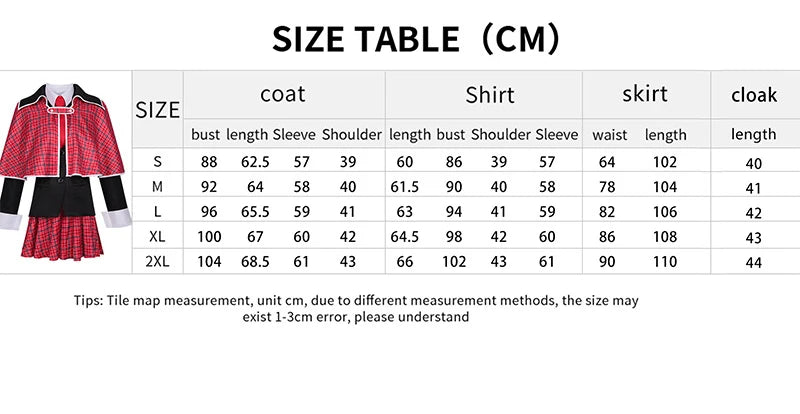 Anime Shugo Chara Cosplay Costume for Women Men Amu Hinamori School Uniform Halloween Clothes Set