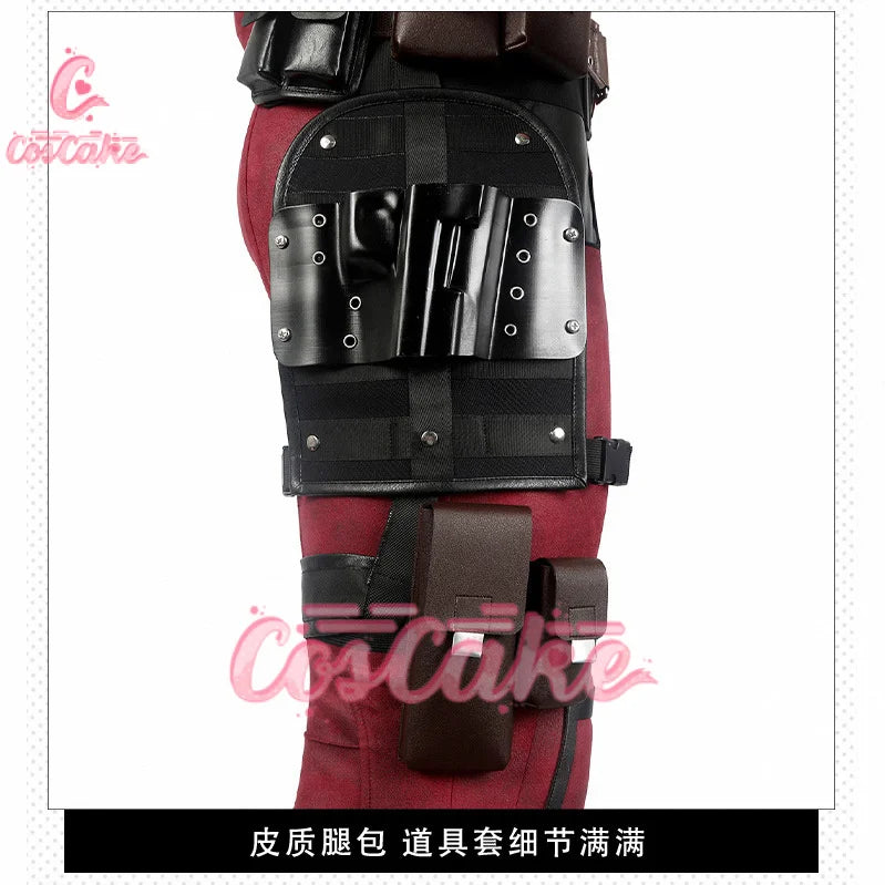 Deadpool 2 Cosplay Cosutme Wade Winston Wilson Cosplay Costume Woman Movie Anti-hero Suit Halloween