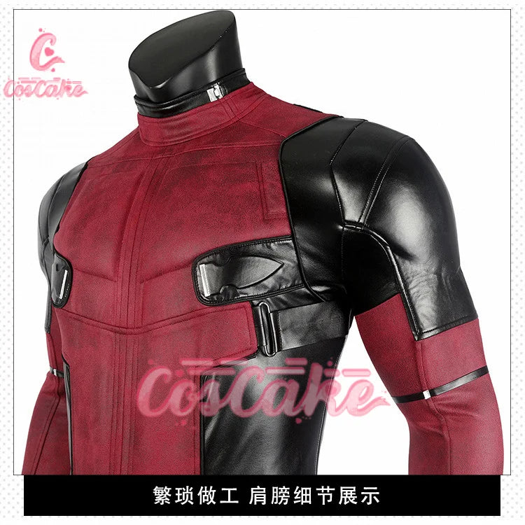 Deadpool Cosplay Cosutme Wade Winston Wilson Cosplay Costume Woman Movie Anti-hero Suit Halloween