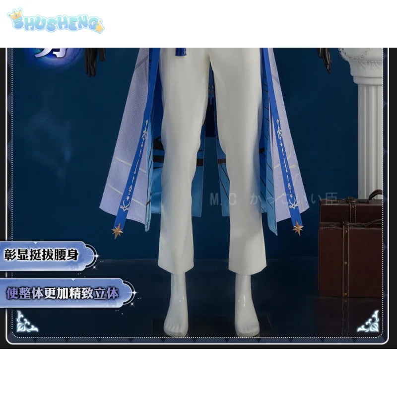 Game Love and Deepspace Xavier Seiya cosplay costume cos jacket Cosplay Wig Halloween party suit uniform for men and women