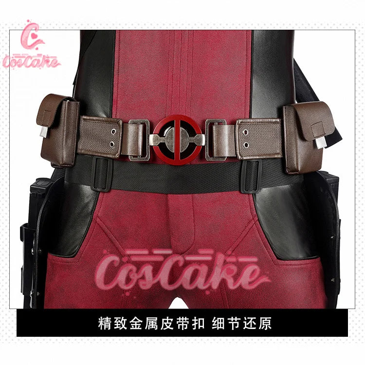 Deadpool 2 Cosplay Cosutme Wade Winston Wilson Cosplay Costume Woman Movie Anti-hero Suit Halloween