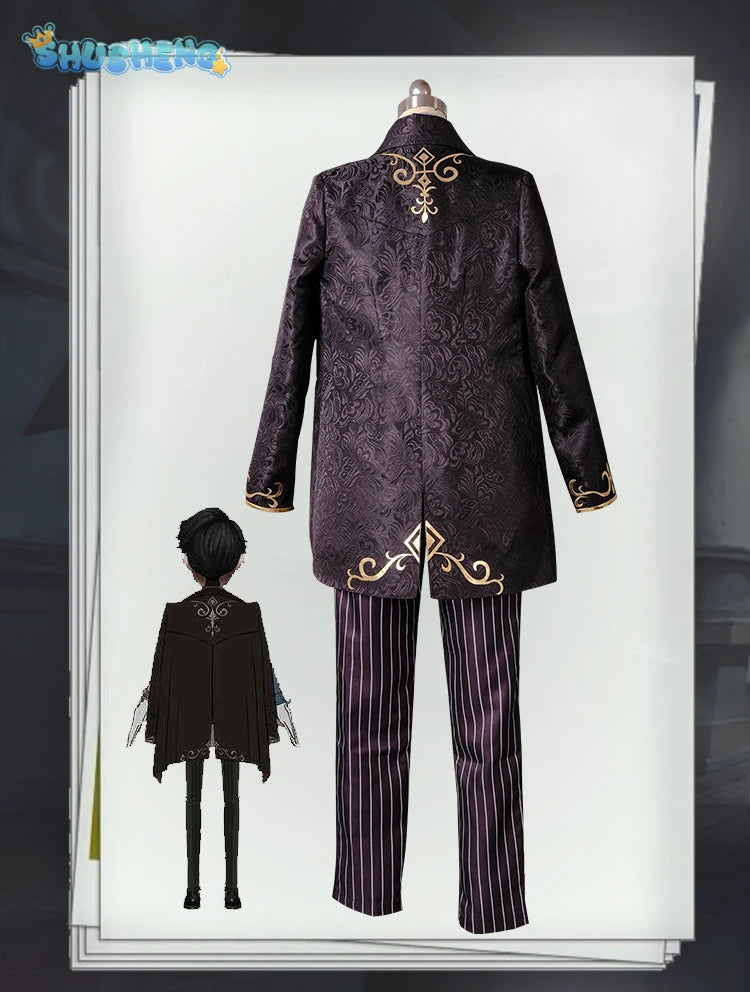 Aesop Carl Anime Game Identity V Cosplay Costume Clothes Wig Uniform men and women Cosplay Halloween Party IN STOCK