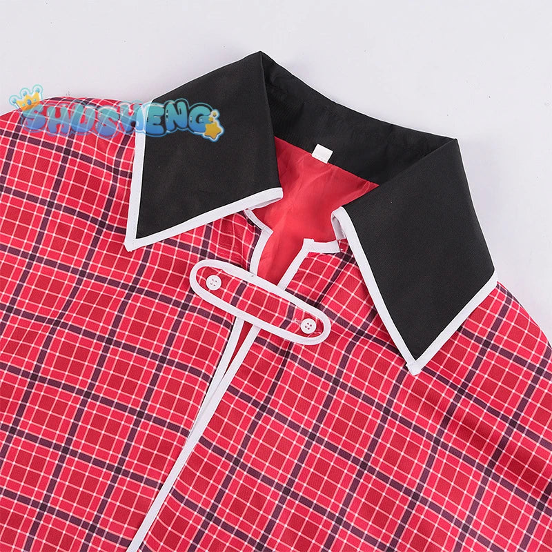 Anime Shugo Chara Cosplay Costume for Women Men Amu Hinamori School Uniform Halloween Clothes Set