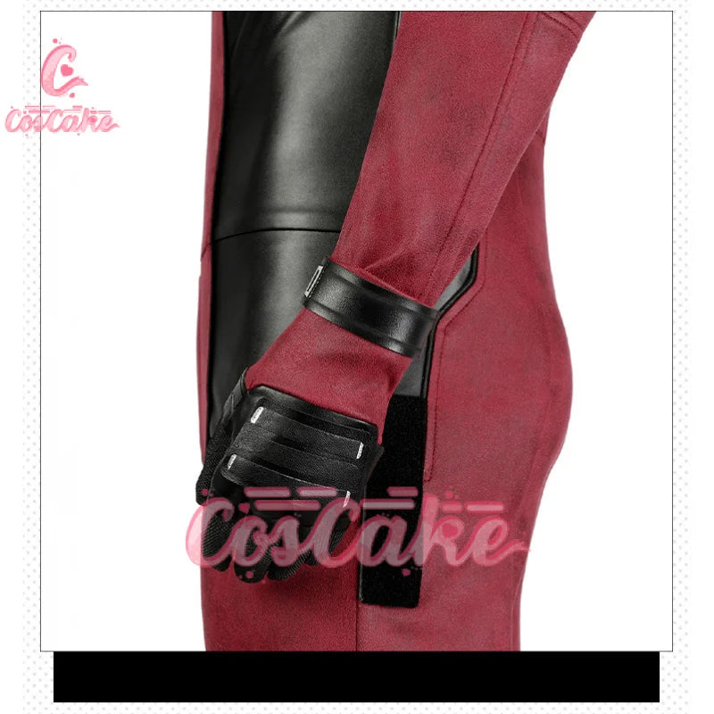 Deadpool Cosplay Cosutme Wade Winston Wilson Cosplay Costume Woman Movie Anti-hero Suit Halloween