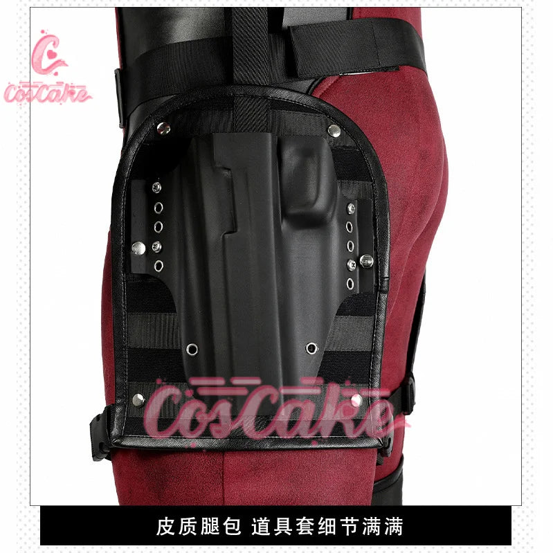 Deadpool Cosplay Cosutme Wade Winston Wilson Cosplay Costume Woman Movie Anti-hero Suit Halloween