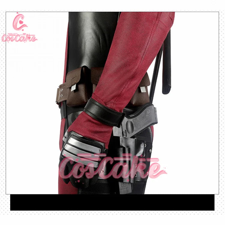 Deadpool 2 Cosplay Cosutme Wade Winston Wilson Cosplay Costume Woman Movie Anti-hero Suit Halloween