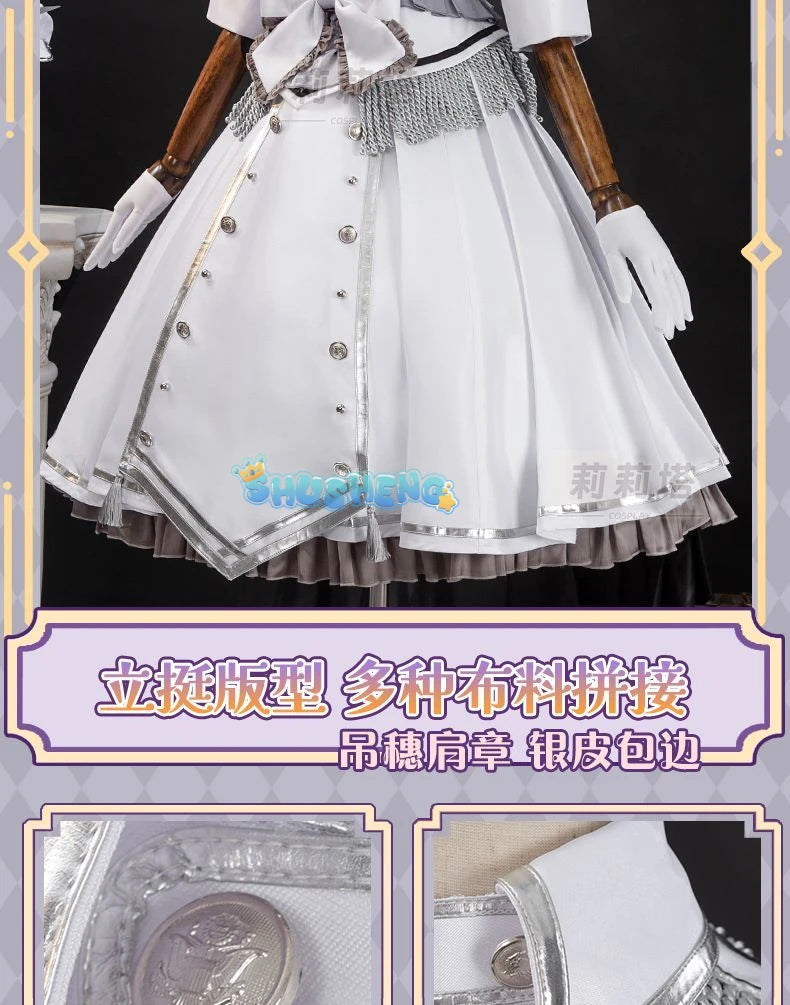 Anime DATE A LIVE Tokisaki Kurumi Cosplay Costume Wig Fancy Lolita Princess Dress Women Halloween Party Outfit S-XXL
