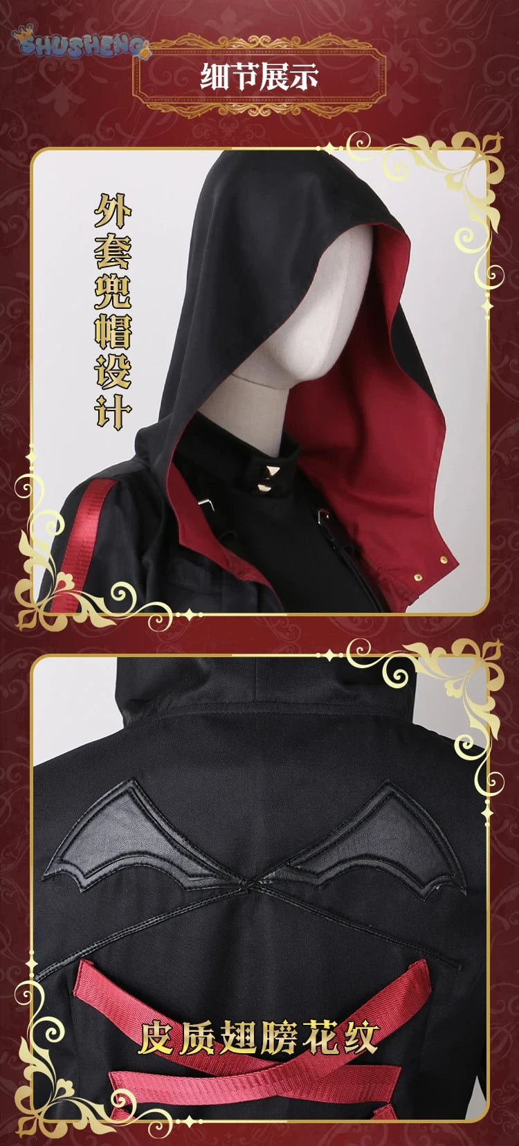Anime VTuber Nijisanji Kuzuha Game Suit Gorgeous Handsome Uniform Cosplay Costume Halloween Party Role Play Outfit Men