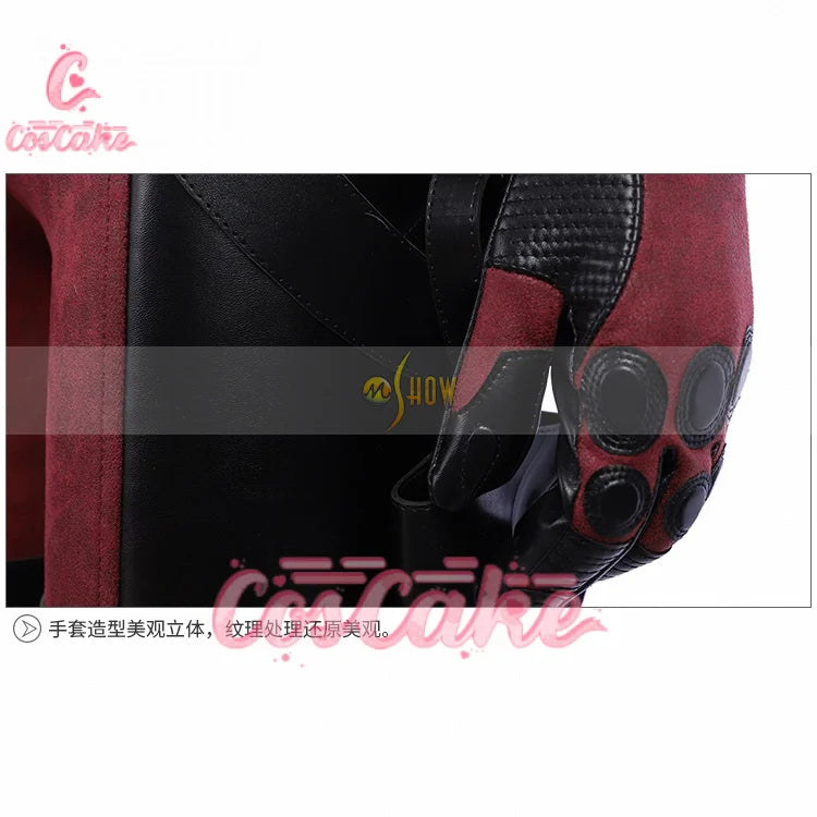 New Deadpool Cosplay Cosutme Wade Winston Wilson Jumpsuit Belt Cosplay Costume Movie Anti-hero Suit Halloween Women's version