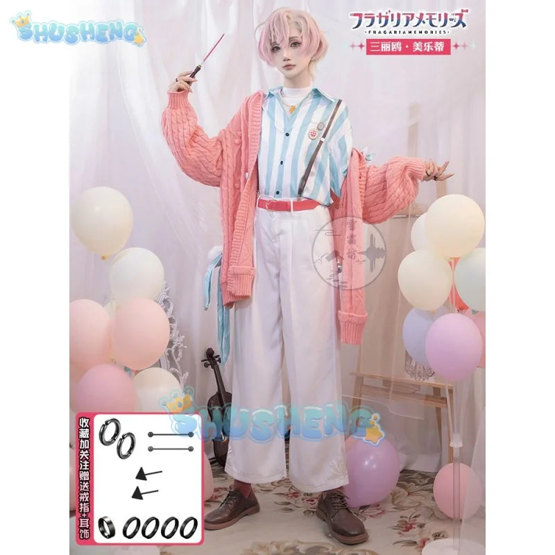 Snow Frost Sanrio Melody Cos Kuromi My Melody Cosplay-Kleidung, Spiel, Anime, Cosplay-Kostüm
