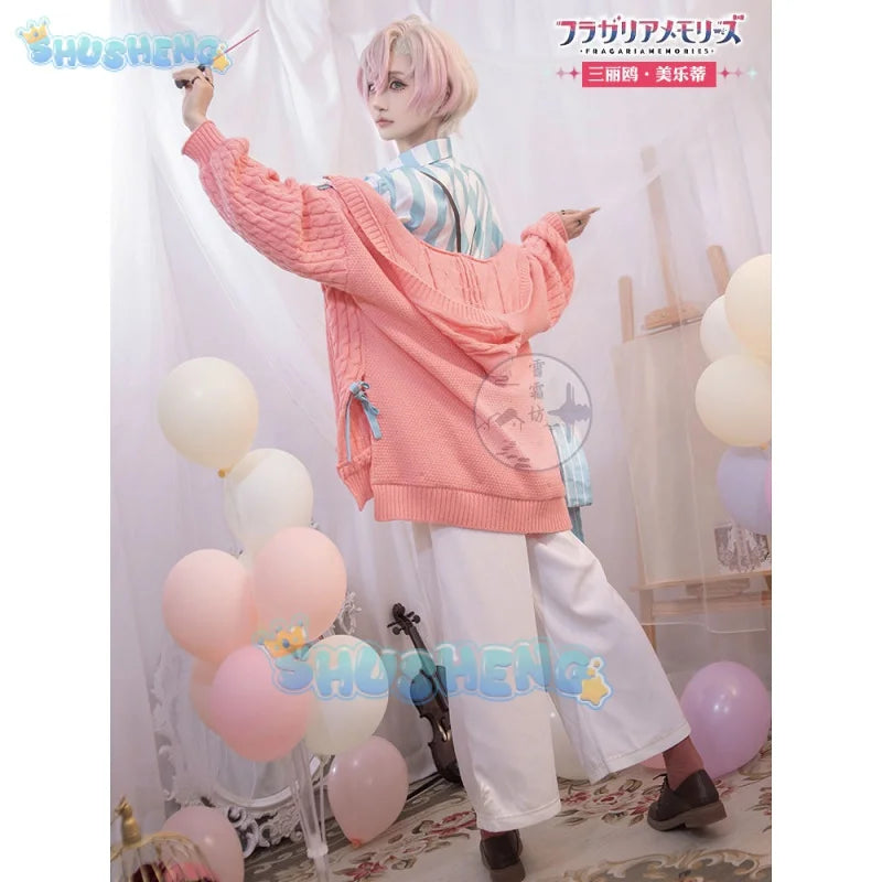 Snow Frost Sanrio Melody Cos Kuromi My Melody Cosplay-Kleidung, Spiel, Anime, Cosplay-Kostüm