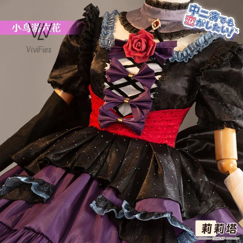 Takeanashi Rikka cosplay costume wig bag anime chuunibyou demo fastener GA Shitai love chulinbyo New in stock dress for women gi