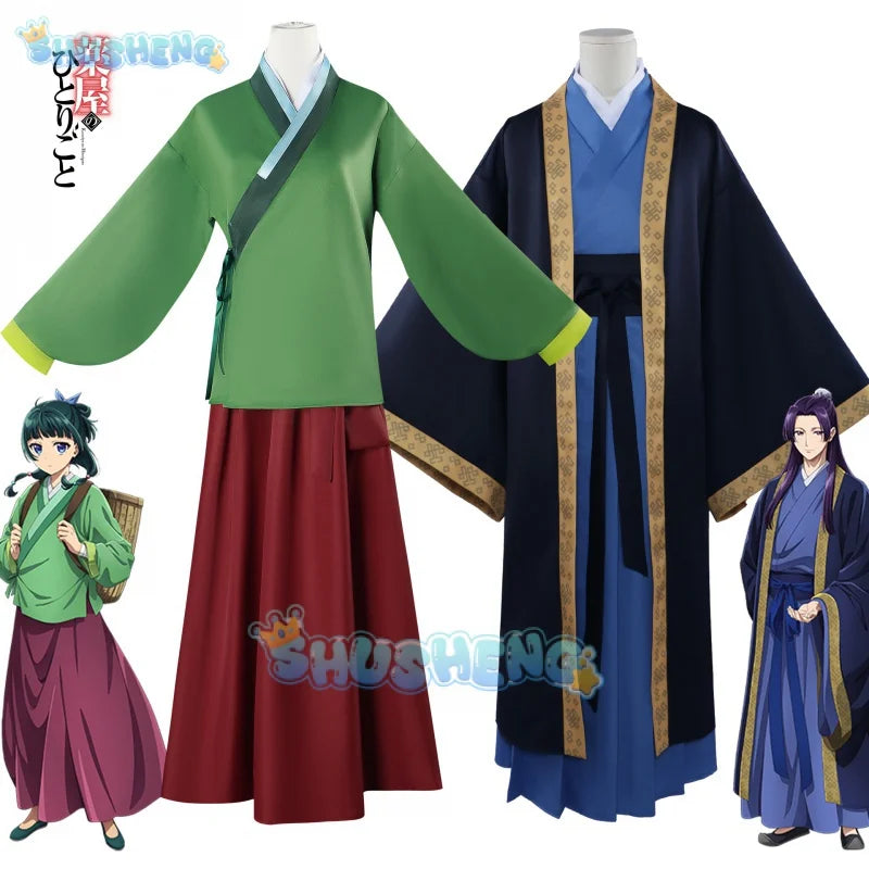 The Apothecary Diaries Maomao Jinshi Kleidung Spiel Anime Cosplay Kostüm