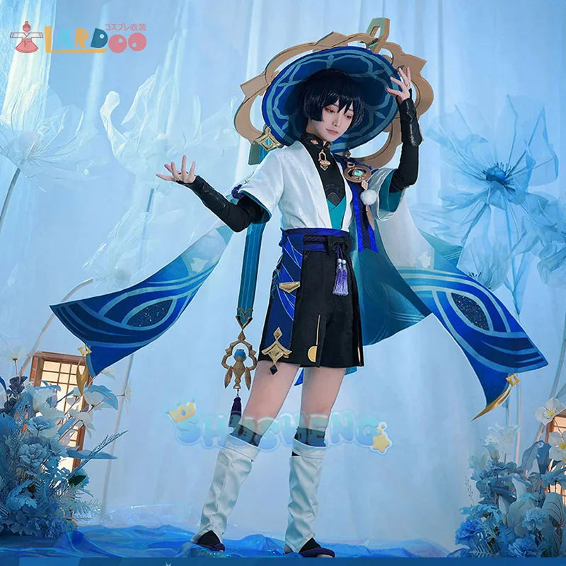 WANDERER Cosplay Genshin Impact Costume Scaramouche 3.1 New Skin