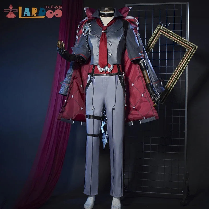 Wriothesley Cosplay Genshin Impact Cosplay Kostüm Mann Uniform Halloween Bühnenshow Anzug Cosplay