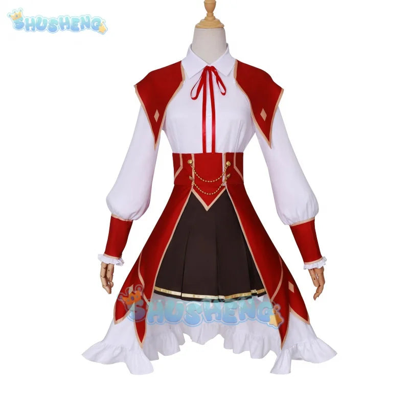 Yumiella Dolkness Cosplay-Kostüm, Schurkenstufe 99 ~Ich bin vielleicht der versteckte Boss, aber nicht der Dämonenfürst, Schuluniform