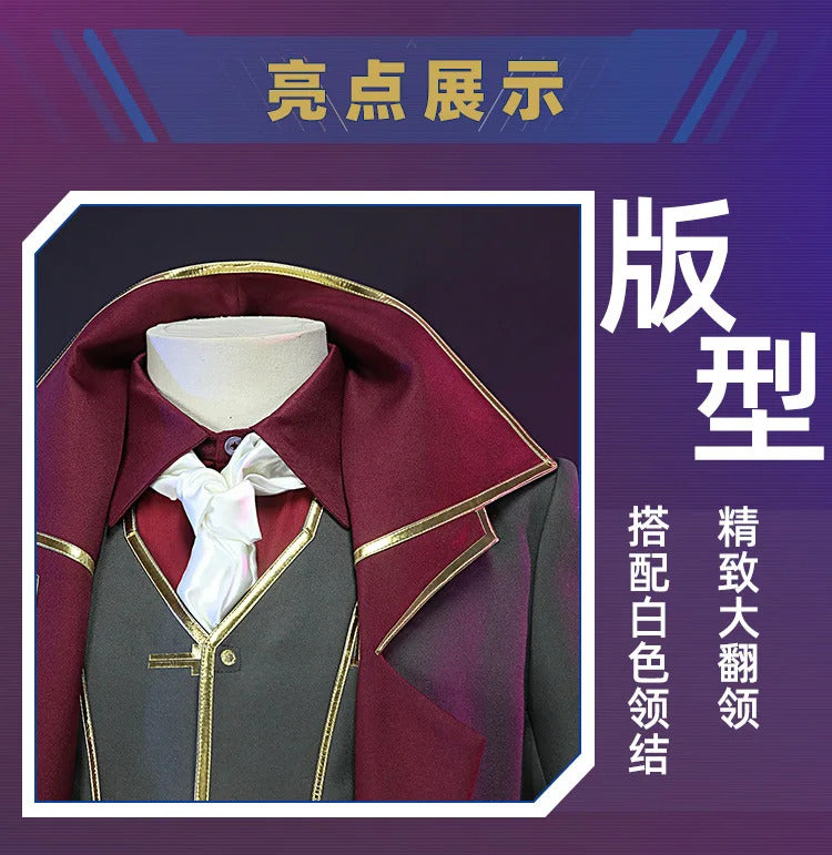 IN STOCK Silco Arcane Cosplay Arcane:League of Legends Silco costume Carnival Party Men Women Uniform Accessories Prop Set