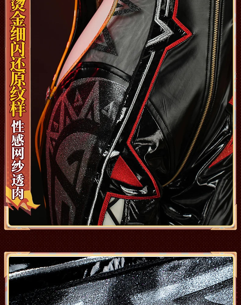 Shusheng Genshin Impact Mavuika Pyro Archon Cosplay Costume Cos Game Anime Party Uniform Hallowen Play Role Clothes Clothing
