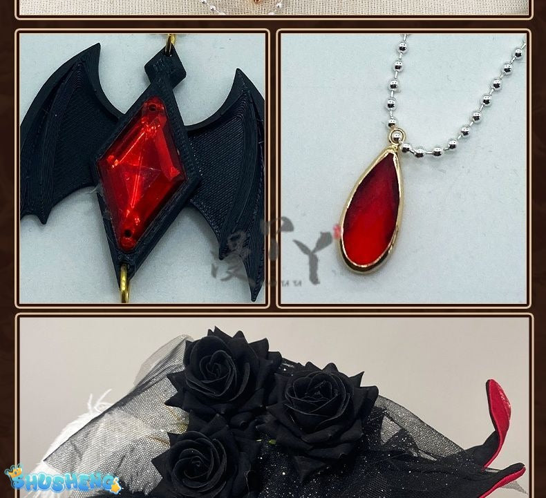 Barmaid Demi Bourbon Cosplay Costume Halloween Christmas Role Playing Party Comic con Game Anime Costume