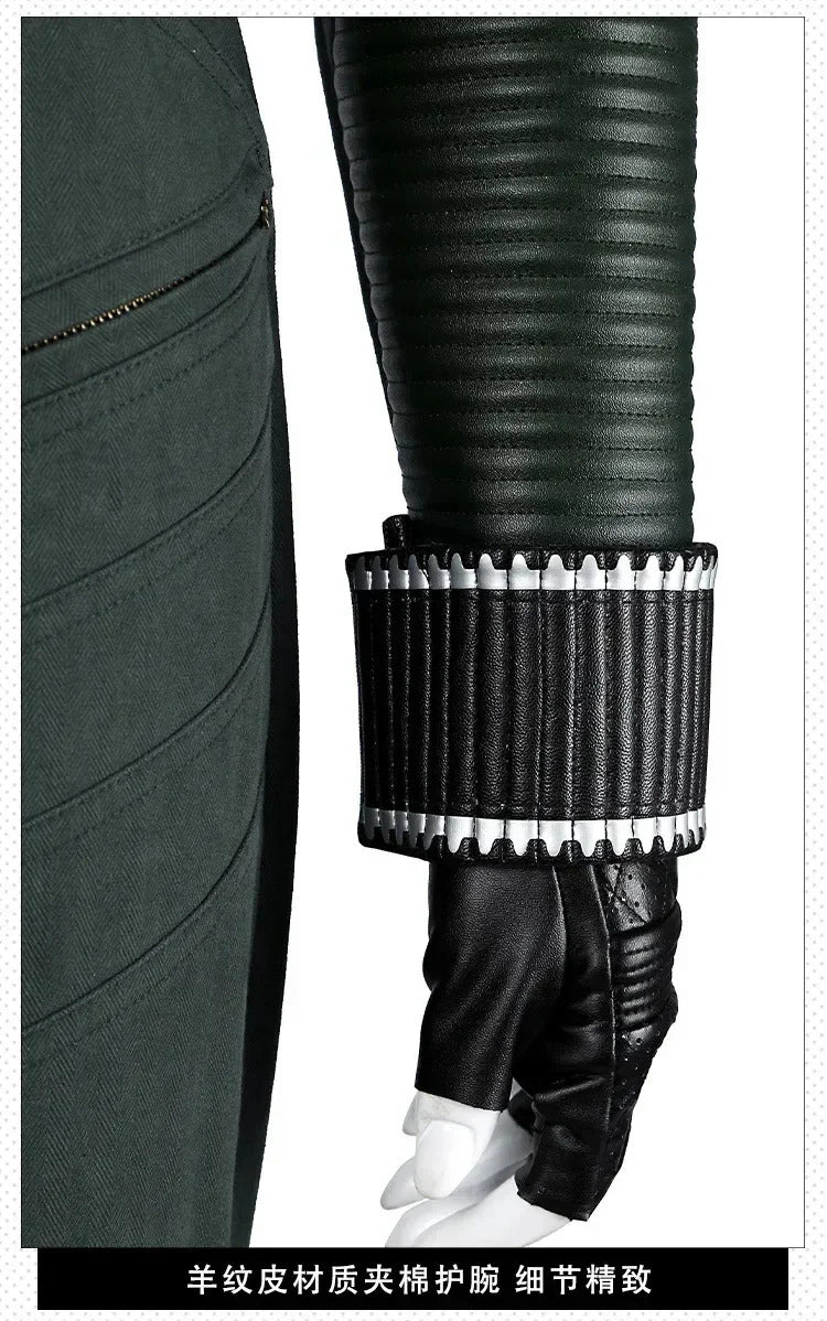 Movie Thunderbolts Yelena Belova Cosplay Costume Superhero Jumpsuit Halloween Party Uniform Accessories Props Complete Set