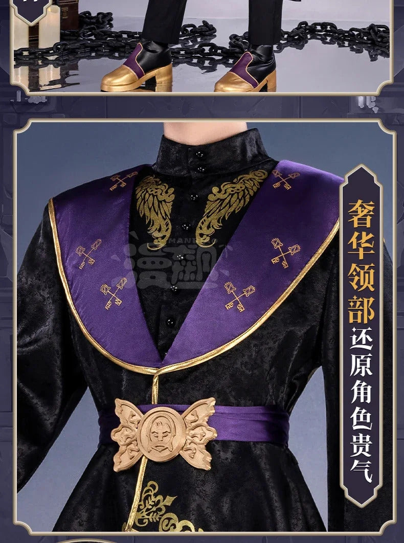 Twisted-Wonderland Riddle Trey Cater Cosplay Costume AceDeuce Leona Azul KalimVil Idia Malleus Uniform Halloween Carnival