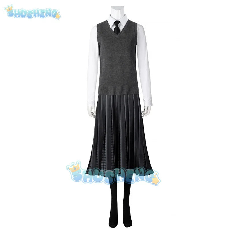 Addams Cosplay Costume Wednesday Season 2 Nevermore Academy Uniform Halloween Carnival Party Christmas Play Role Clothe Clothing