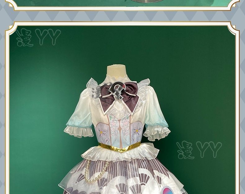 Dolia Cosplay Costume Game Honor of Kings Doria Costume Uniform Dress Headgear Set Duo Liya Role Play Clothing Women Dress