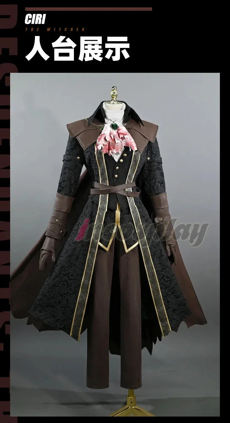 Game Bloodborne Lady Maria of the Astral Clocktower Cosplay Costume Uniform Halloween Carnival Party Christmas Play Role Clothes