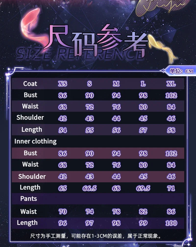 Love and Deepspace Rafayel Boundless Seas Cosplay Costume Birthday Suit Uniform Ring Halloween Party for Women Men
