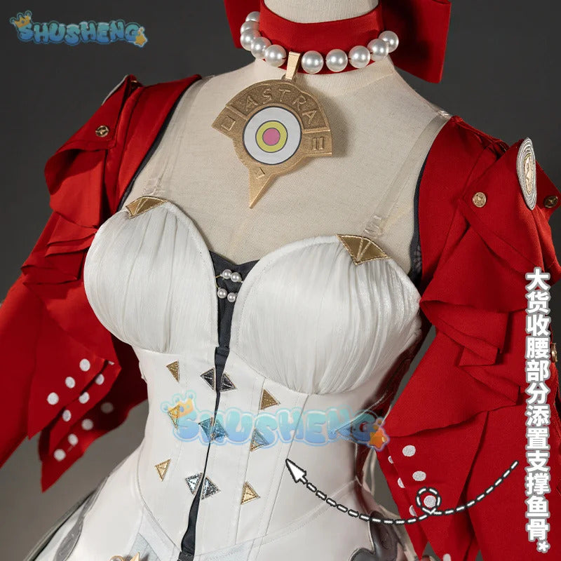Game Zenless Zone Zero Astra Yao Cosplay Costume Uniform Halloween Carnival Party Christmas Play Role Clothes Clothing