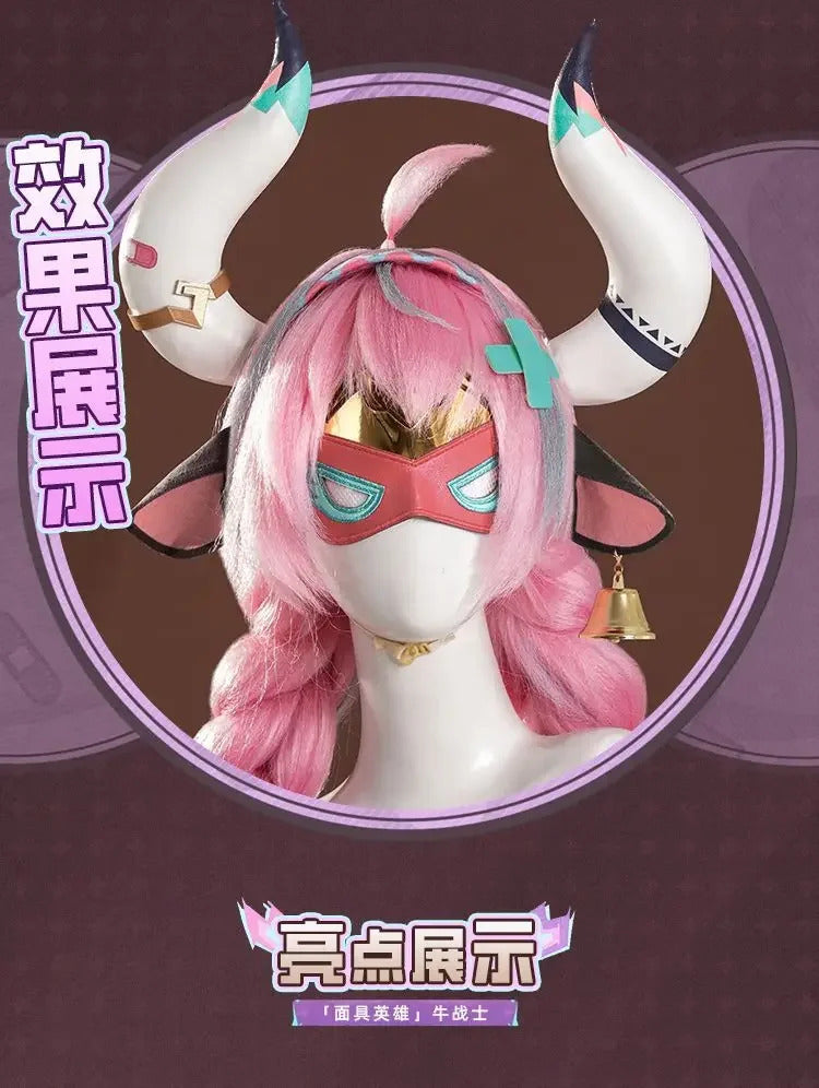 Genshin Impact Varesa Cosplay Costume Belt dress mask tail props accessories uniform Halloween party sweet Woman New Varesa set